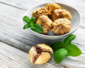 Tasty dried figs