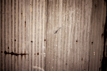 Old galvanized sheet vintage pattern