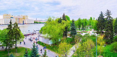 The best place to relax, Gorky Park in Moscow