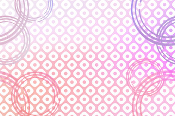 波紋の和風背景　長方形　グラデーション　鹿の子模様