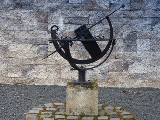 Klassische Sonnenuhr