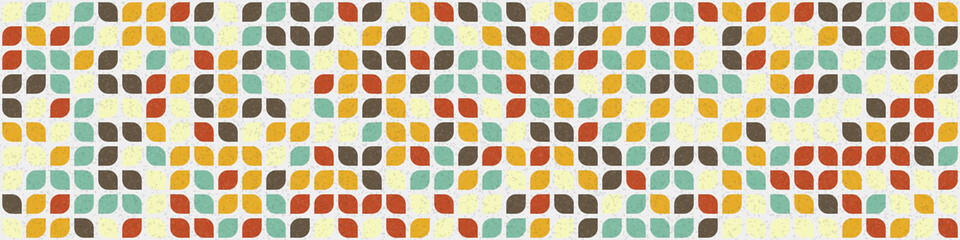 Abstract Geometric Pattern generative computational art illustration