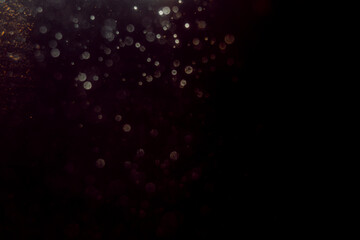 Abstract glitter bokeh