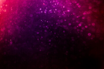 pink bokeh of lights