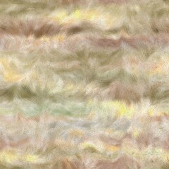 Seamless faux digital paint stroke striped pattern print. High quality illustration. Procedural painting with realistic brush strokes in bright trendy color. Abstract art for surface design and print.