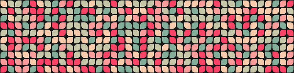 Abstract Geometric Pattern generative computational art illustration