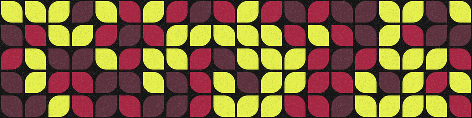 Abstract Geometric Pattern generative computational art illustration
