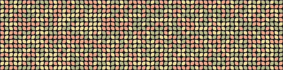 Abstract Geometric Pattern generative computational art illustration