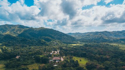 mountains in the caribbean
