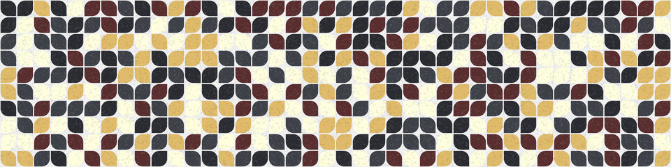 Abstract Geometric Pattern generative computational art illustration