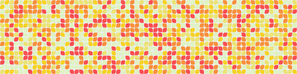 Abstract Geometric Pattern generative computational art illustration