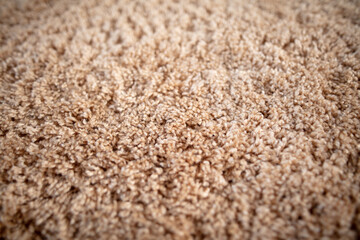 Terry texture of the rug on the floor.