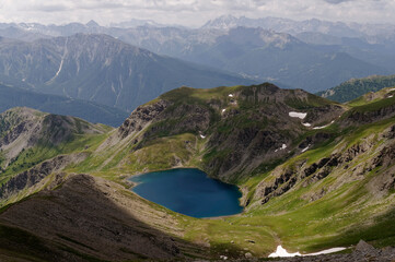 Mountain scenery of Queyras (Alps, France)