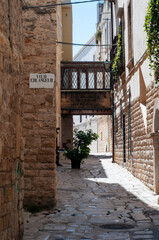Oldtown street, region Puglia, Southern Italy
