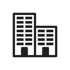 business office Building icon sign symbol