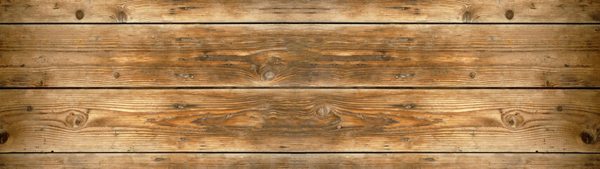 old brown rustic dark grunge wooden boards texture - wood wall background banner panorama