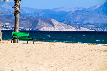 Beautiful view of San Juan beach in Alicante