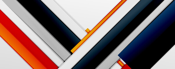 Color abstract lines trendy geometric background for business or technology presentation, internet poster or web brochure cover, wallpaper