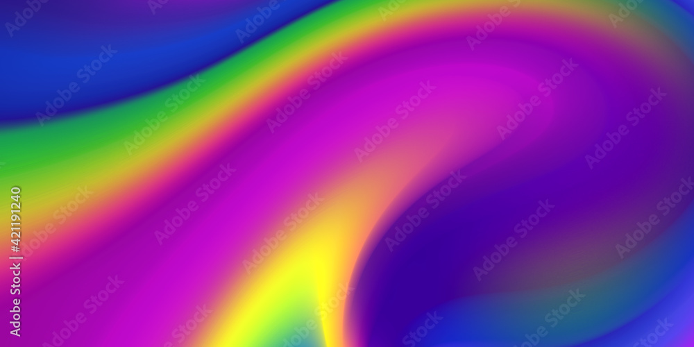 Poster modern colorful flow poster. wave liquid shape color background. art design for your design project