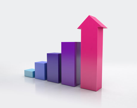 Women's labor rights, ascending graph for growth success