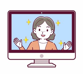 リモートワークする人