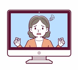 リモートワークする人