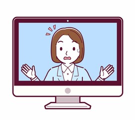 リモートワークする人