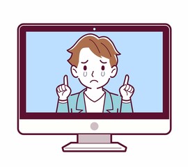 リモートワークする人