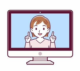 リモートワークする人