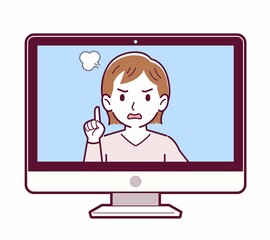 リモートワークする人