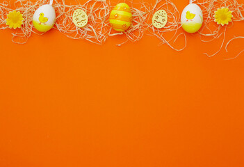 Background with sunlight pattern for easter and spring