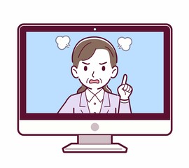 リモートワークする人