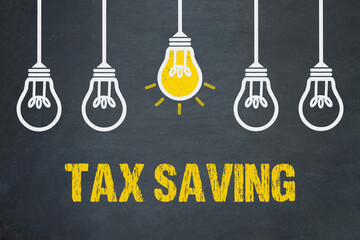 Fototapeta premium Tax saving