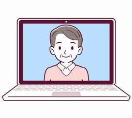 リモートワークする人