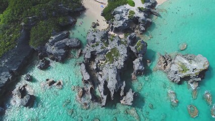 Fototapeta na wymiar Nice and Beautiful Bermuda Nature Wallpaper in High Definition 