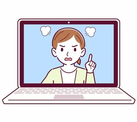 リモートワークする人