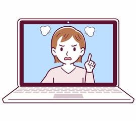 リモートワークする人