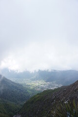 Obraz na płótnie Canvas Sibayak Mountain View