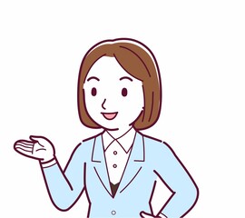 人物の斜め