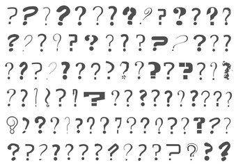 Set punti interrogativi 4/5