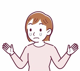 主婦のイラスト