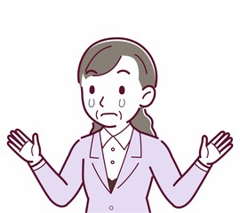 女性役員のイラスト