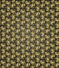 Floral Fine Seamless Pattern