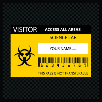 Visitor Card, access all areas