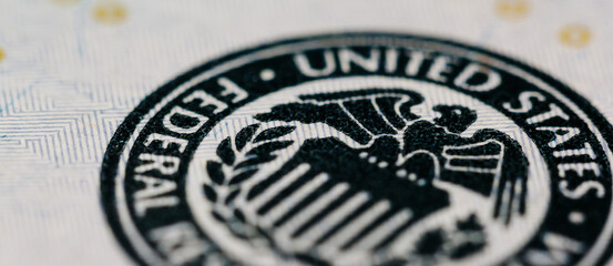 Dollar money macro detail texture