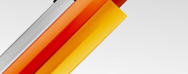 Multicolored lines background. Design template for business or technology presentations, internet posters or web brochure covers