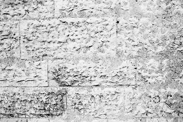 texture of a grey stone wall covered, space for text, space for copy