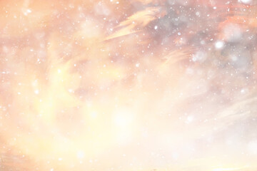 Fototapeta premium abstract pink colored background / blurred multicolored clouds, spring background