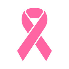 Vector pink ribbon cross Breast cancer day sign in women Cancer fighting ideas