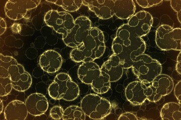 beautiful shadowy bio stroke computer art texture illustration